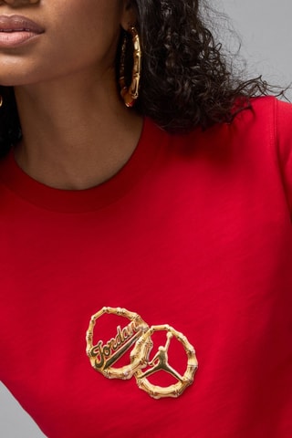 T-shirt Jordan Brooklyn - Rouge