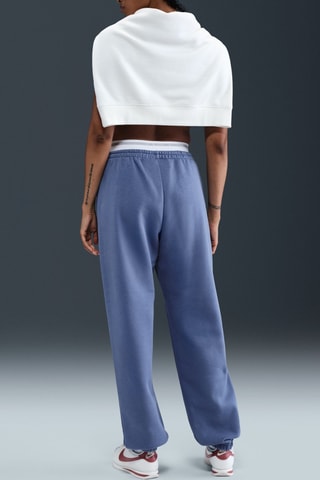 Pantalon de survêtement polaire taille haute Phoenix - Bleu foncé