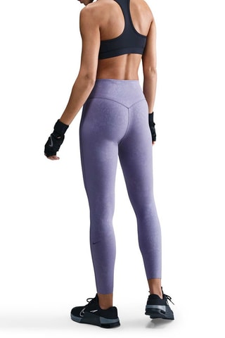 Legging de sport taille haute - Mauve