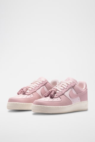 Nike Air Force 1 '07 en cuir - Rose et blanc