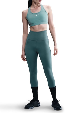 Brassière de sport push-up Swoosh - Vert clair