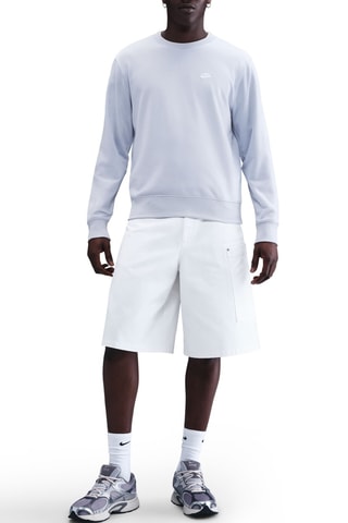 Sweat Nike Club - Gris clair