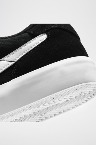 Nike SB Heritage Vulc en cuir - Noir