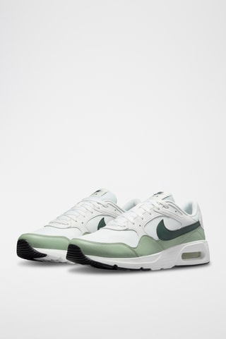 Nike Air Max SC en cuir - Blanc et kaki