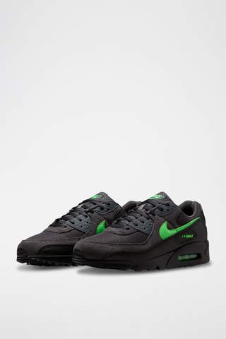 Nike Air Max 90 - Noir et vert fluo