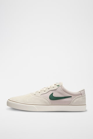 Nike SB Chron 2 de nobuk - Crudo y verde