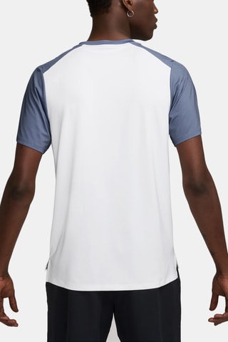 T-shirt slim de tennis NikeCourt Advantage - Indigo