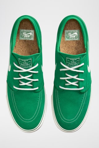 Nike SB Zoom Janoski OG+ en nubuck - Vert foncé