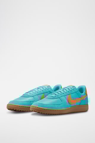 Nike Field General en cuir - Turquoise