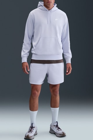 Sweat à capuche Nike Club - Gris clair