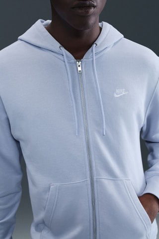 Sweat polaire Nike Club - Gris clair
