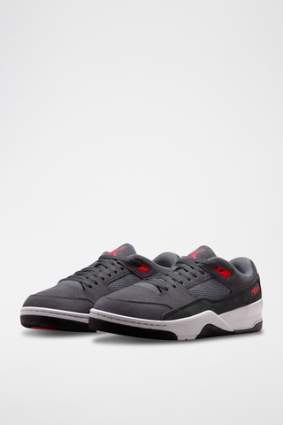 Jordan Flight Court en cuir - Gris foncé