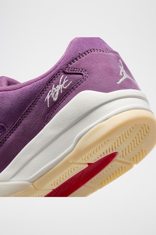 Jordan Flight Court en cuir - Violet