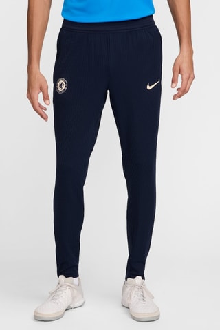 Pantalon de football Chelsea FC - Bleu marine et blanc