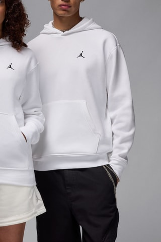 Sweat polaire à capuche Jordan Brooklyn - Blanc