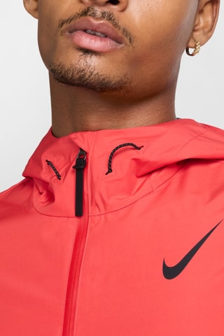 Veste à capuche - Rouge