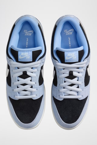 Nike SB Dunk Low Pro de nobuk - Celeste