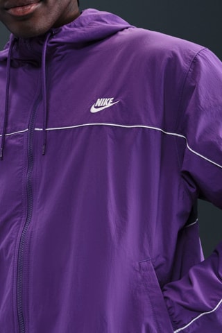 Veste à capuche Club - Violet