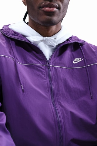 Veste à capuche Club - Violet