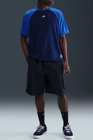 Maillot de skate Nike SB - bleu et blanc