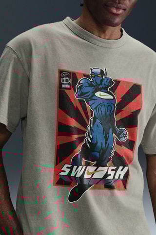 T-shirt ample de fitness Max90 - Kaki