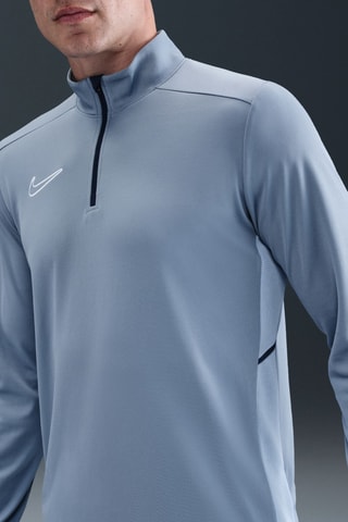 T-shirt slim de football Academy - Gris foncé