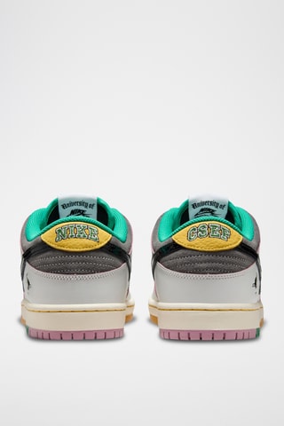 Nike SB Dunk Low Pro en cuir - Blanc et noir