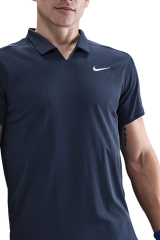 Polo de tennis Slam - Bleu marine