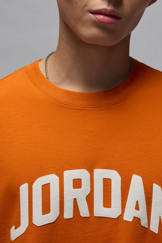 T-shirt - Orange et écru