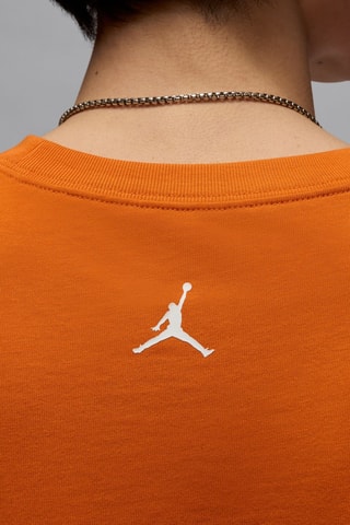 T-shirt - Orange et écru