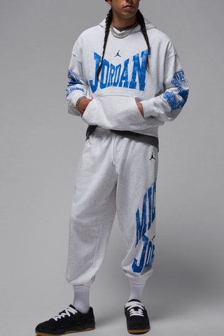 Sweat à capuche - Gris clair chiné