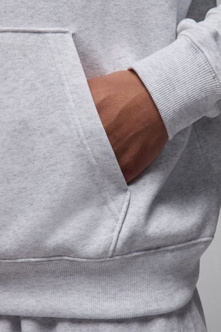 Sweat à capuche - Gris clair chiné