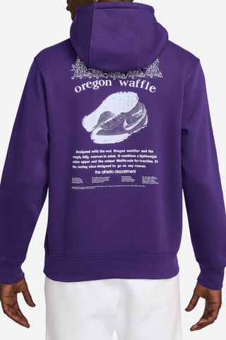 Sweat polaire à capuche Sportswear Club - Violet