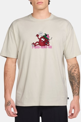 T-shirt ample de skate SB Max90 - Beige