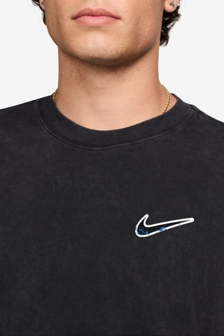 Camiseta ancha de baloncesto Max90 - Negro