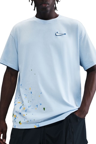 T-shirt ample de basketball Max90 - Ciel