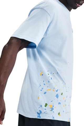 T-shirt ample de basketball Max90 - Ciel