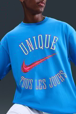 T-shirt Victor Wembanyama - Bleu cobalt