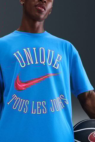 T-shirt Victor Wembanyama - Bleu cobalt