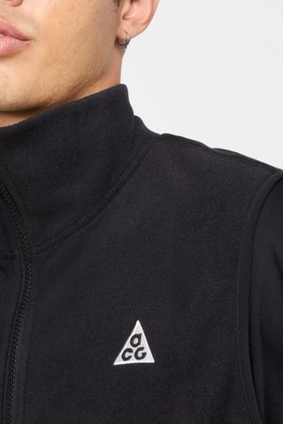 Sweat polaire - Noir et vert clair