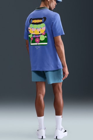 T-shirt de tennis - Bleu cobalt