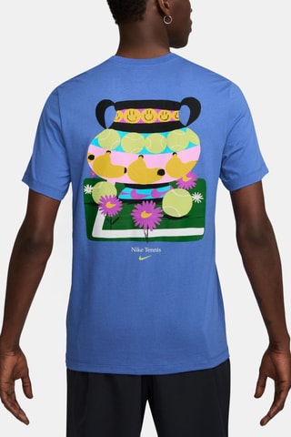 T-shirt de tennis - Bleu cobalt