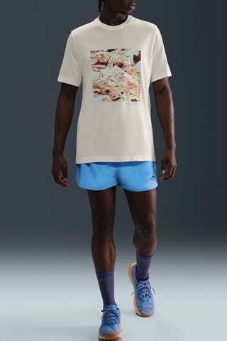 T-shirt de running - Ivoire