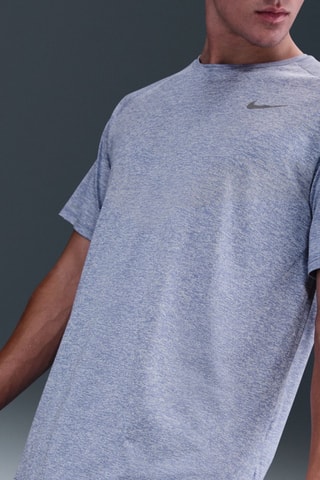 T-shirt de running Nike Stride - Indigo chiné