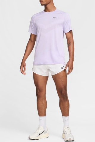 T-shirt de running Nike Stride - Mauve