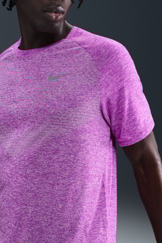 T-shirt de running Nike Stride - Violet chiné
