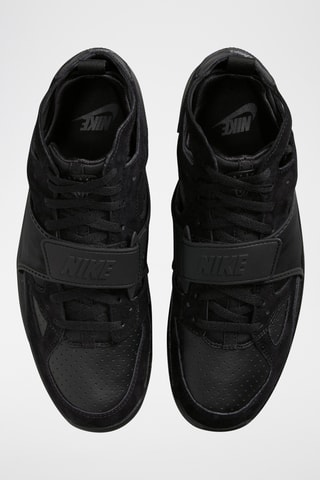 Nike Air Trainer Huarache en cuir - Noir
