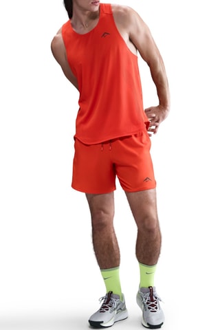 Short de running Nike Trail - Orange et marron