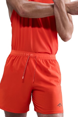 Short de running Nike Trail - Orange et marron
