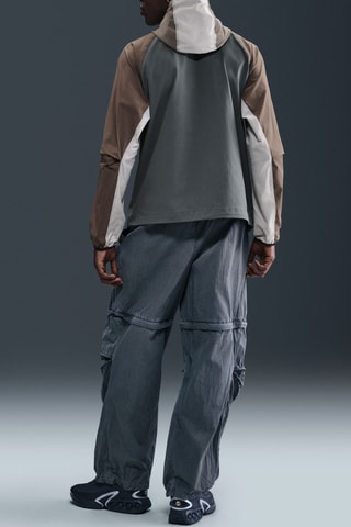 Coupe-vent à capuche - Gris foncé